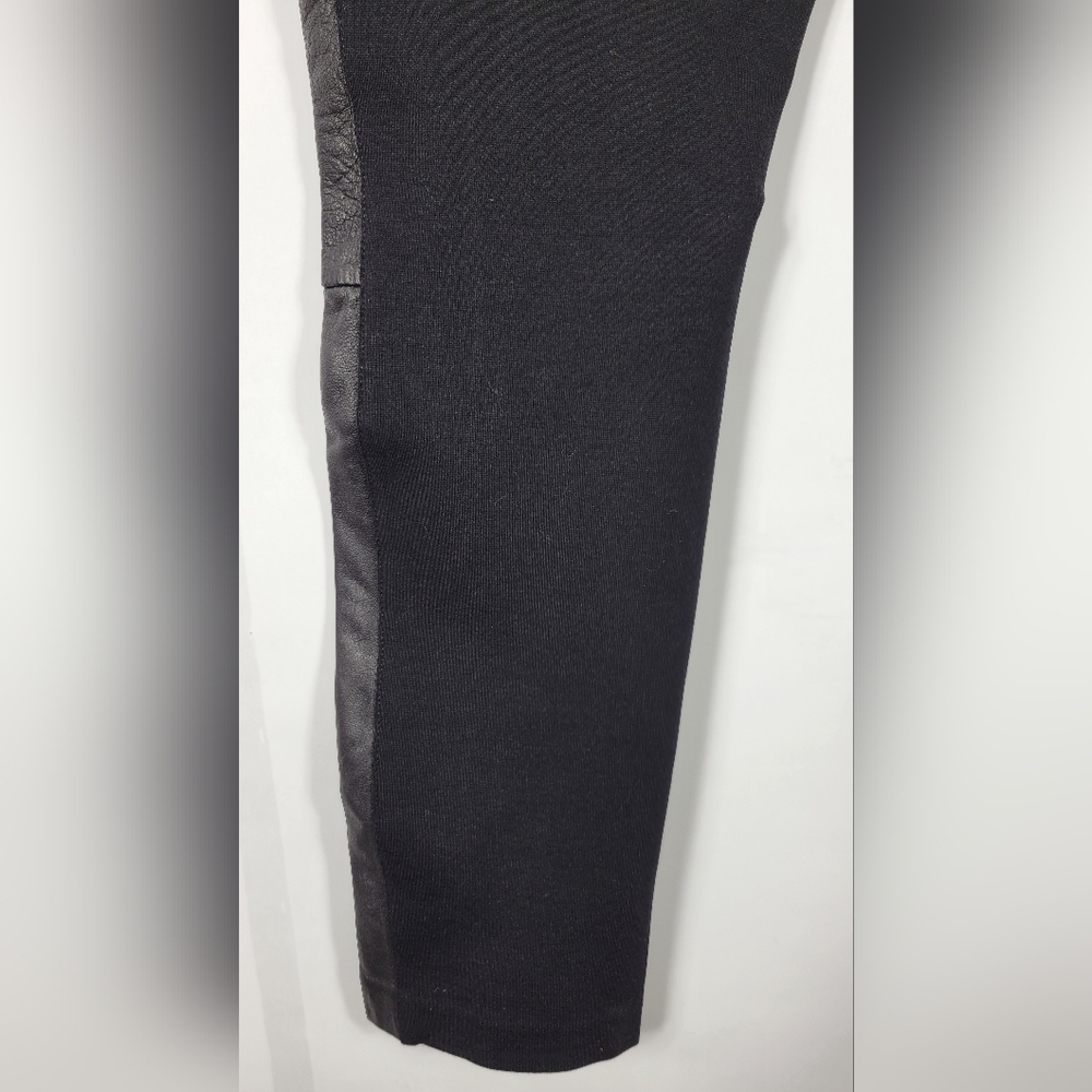 J.Crew Pants With Leather Trim #725 Size 8 - Picture 6 of 11